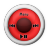 iPod Red Icon 48x48 png